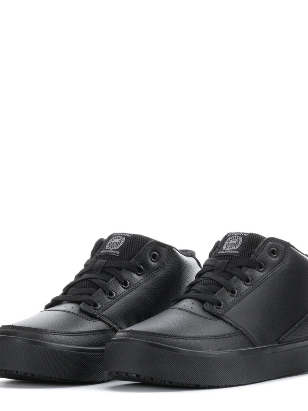 Skechers Men's Black Low-Top Lace-Up Sneakers